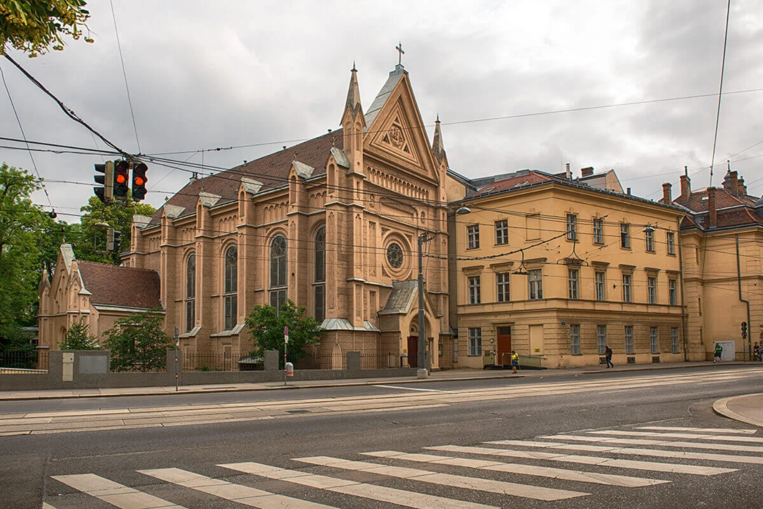 Straßenansicht Wien 