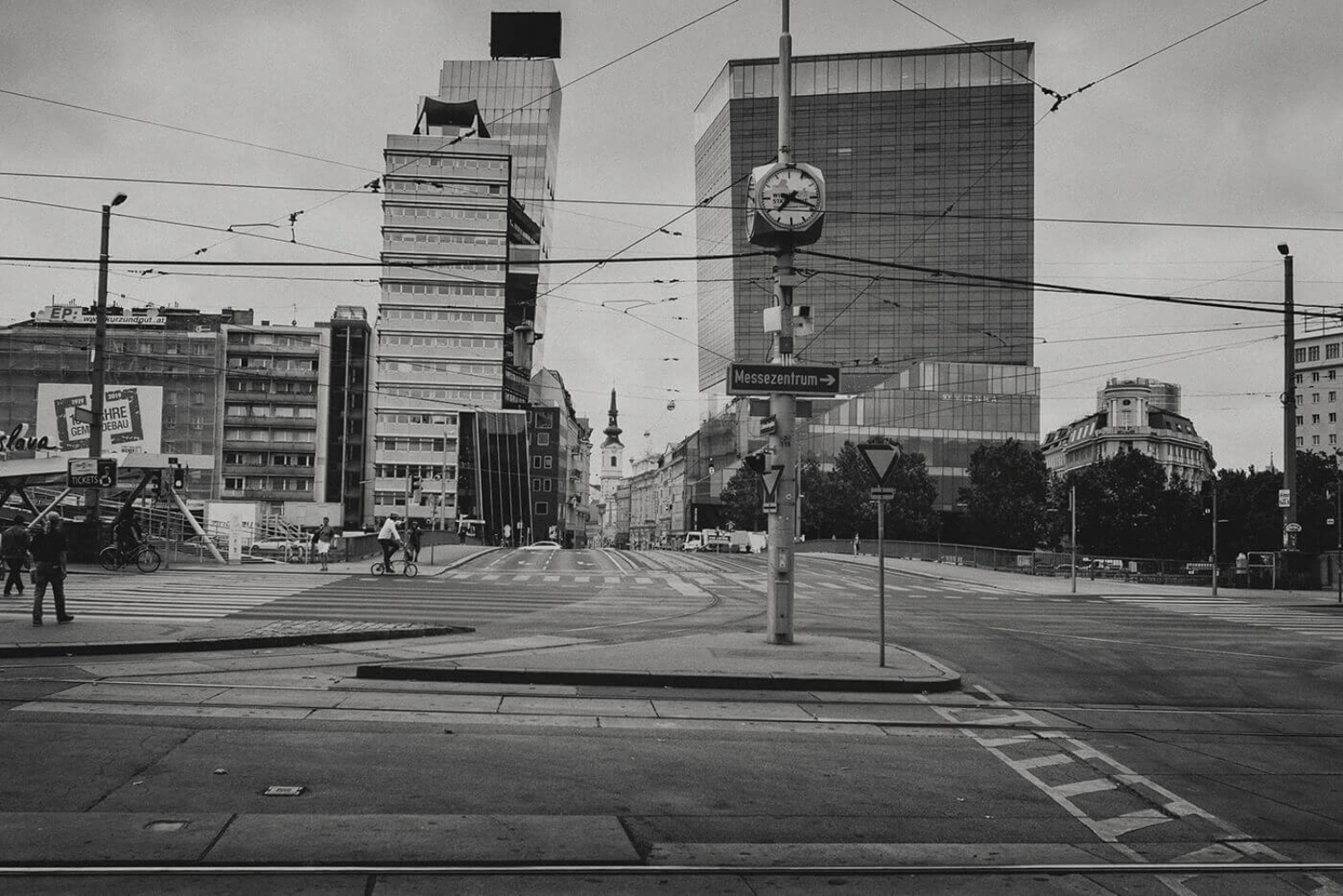 Straßenansicht Wien 