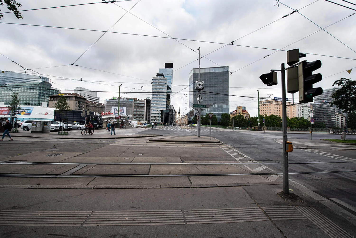 Straßenansicht Wien 