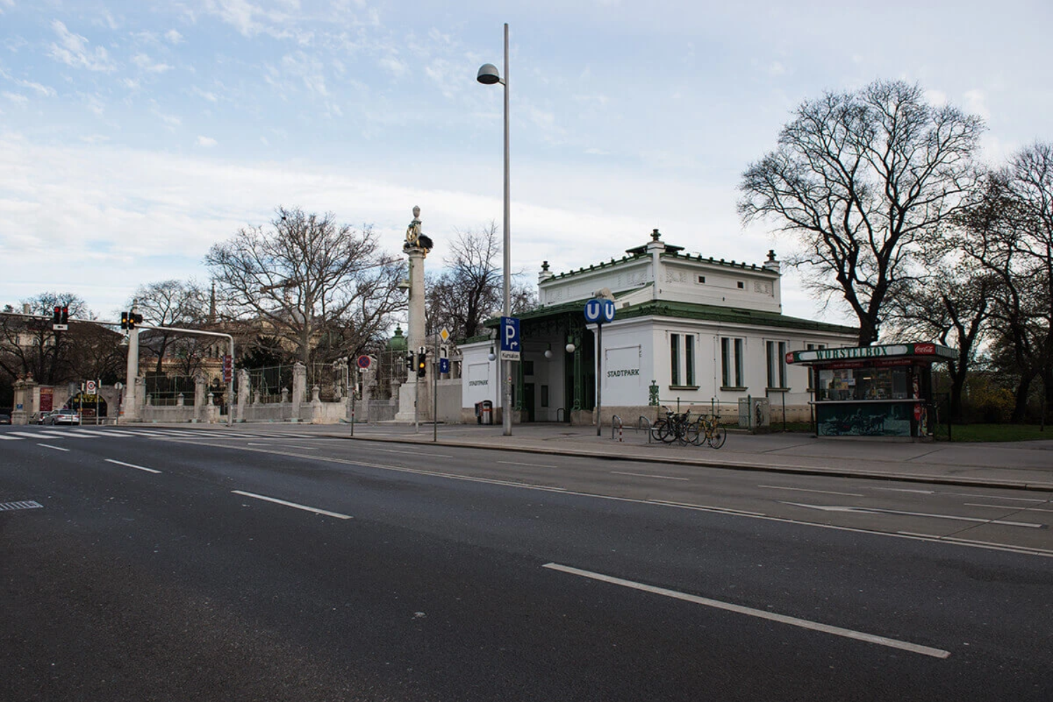 Straßenansicht Wien 