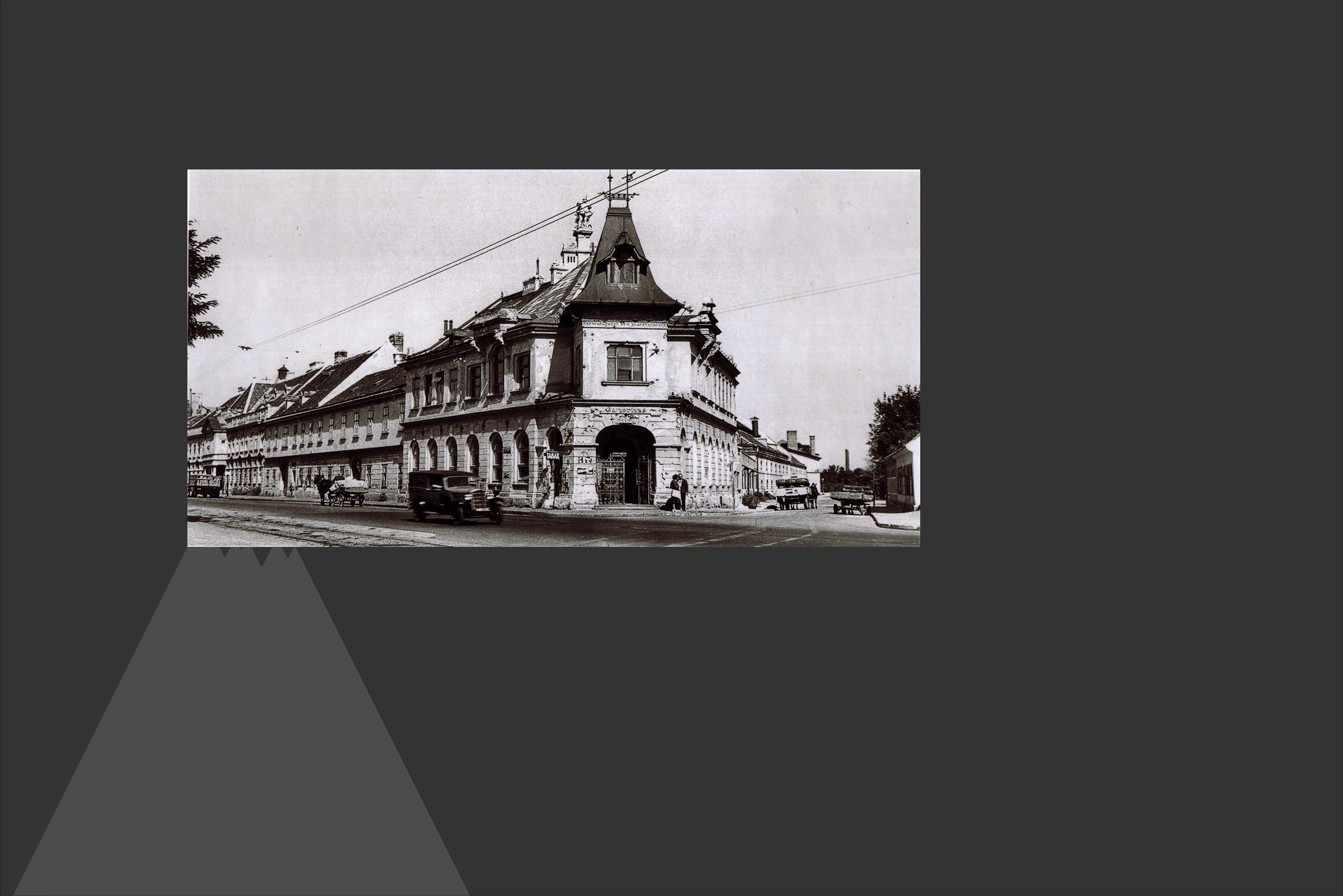 Straßenansicht Wien 