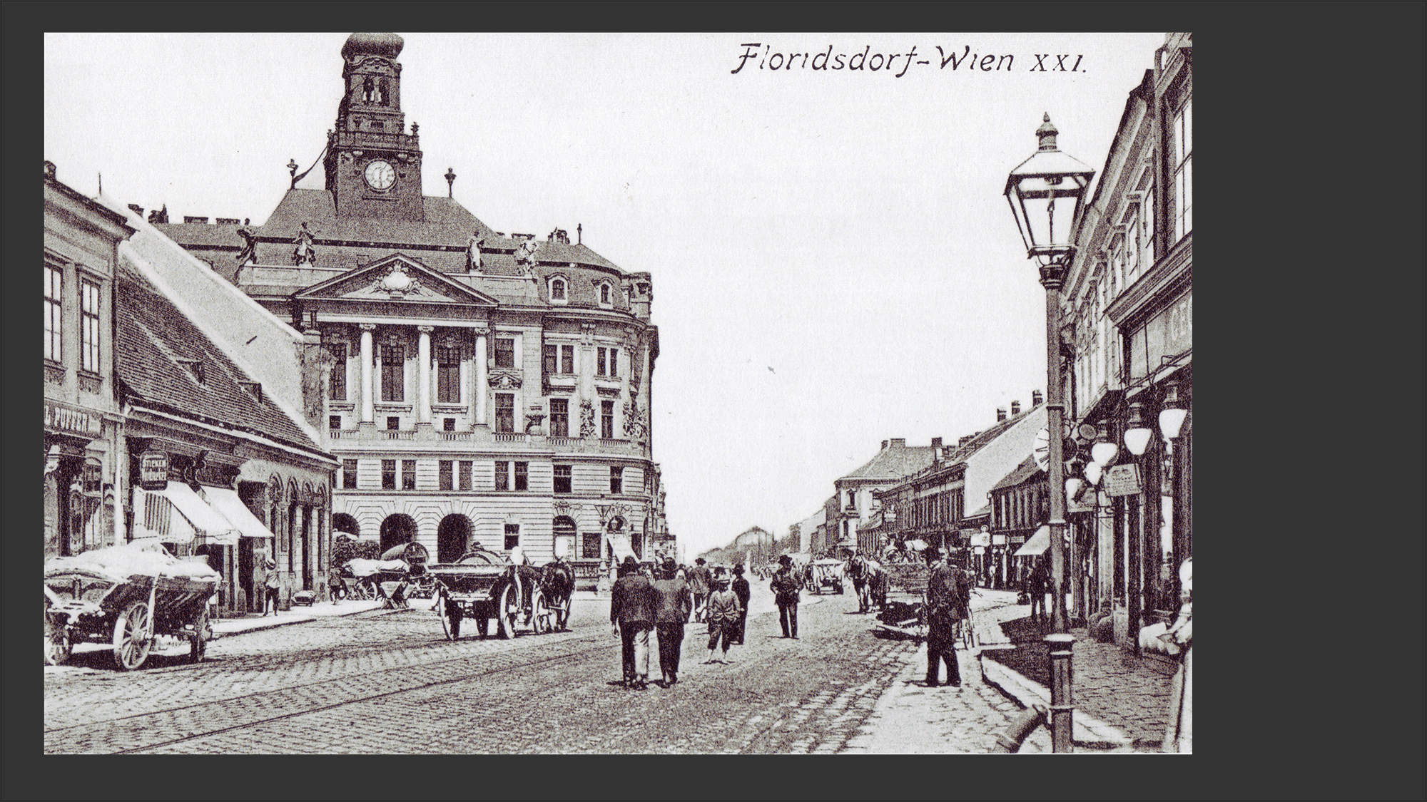 Straßenansicht Wien 
