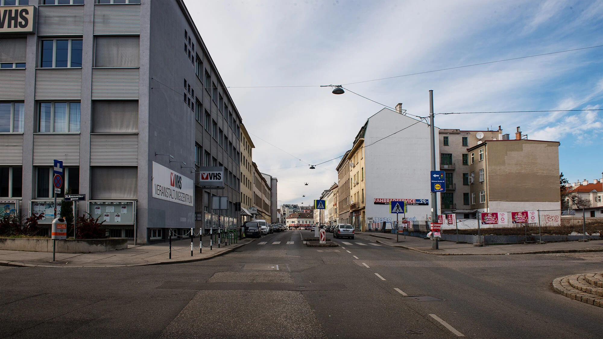 Straßenansicht Wien 