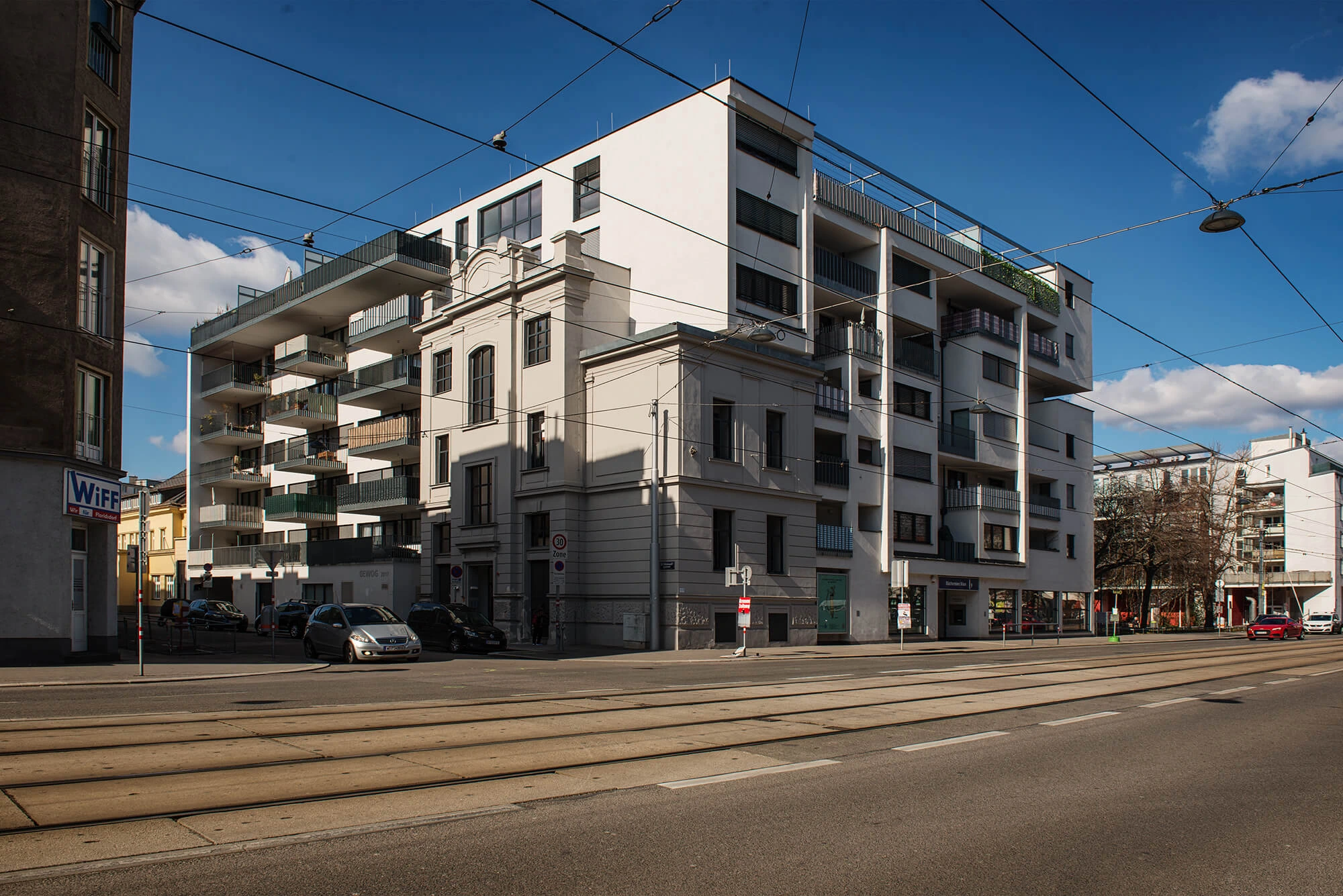 Straßenansicht Wien 