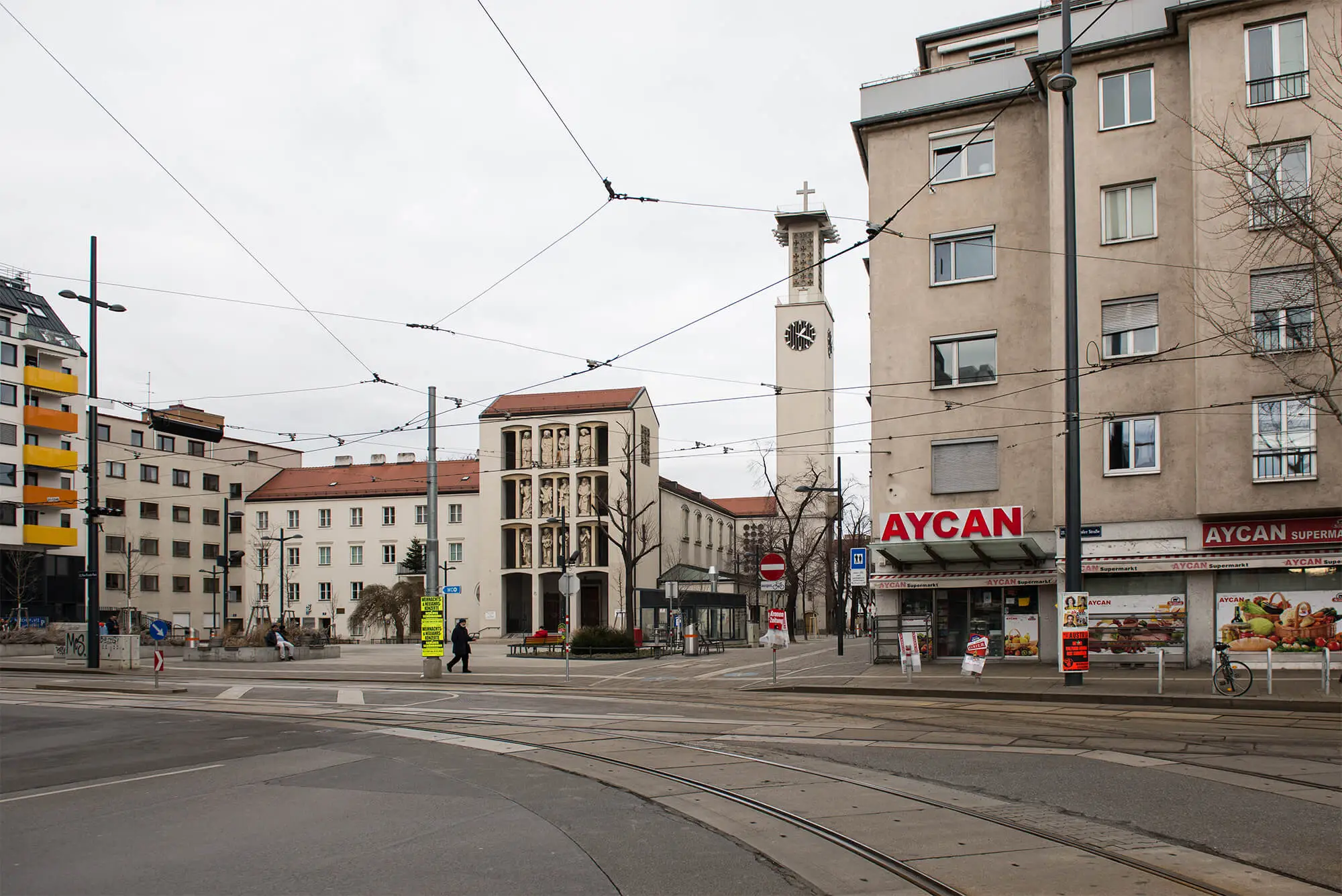 Straßenansicht Wien 