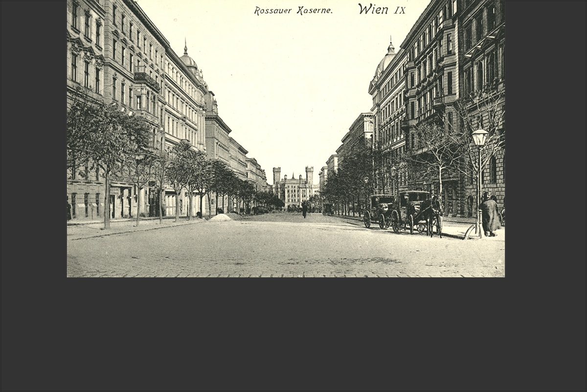 Straßenansicht Wien 