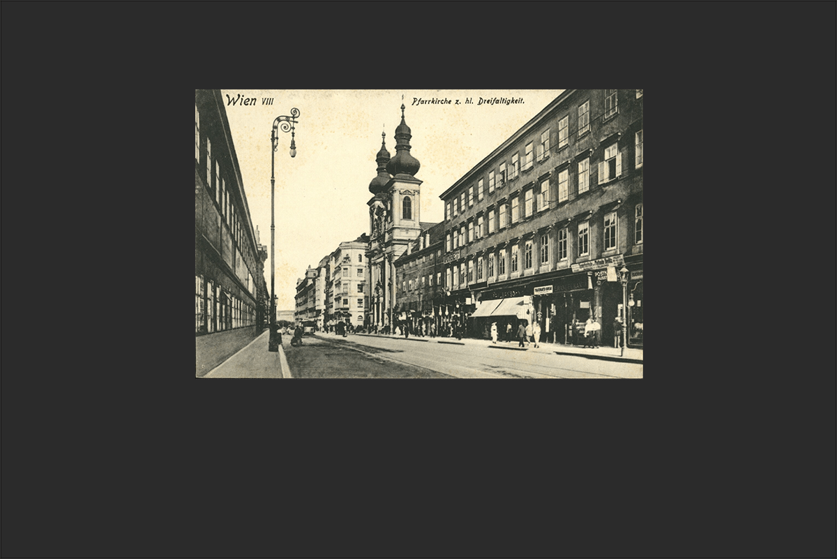 Straßenansicht Wien 