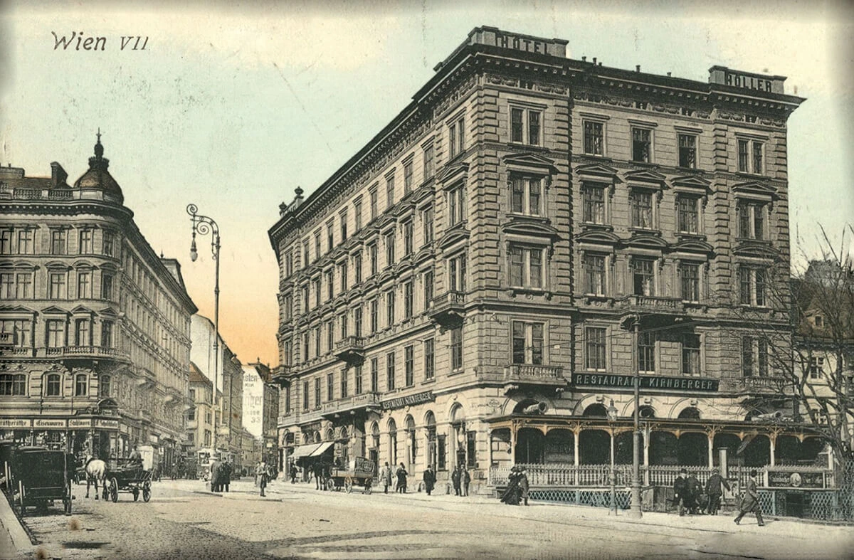 Straßenansicht Wien 