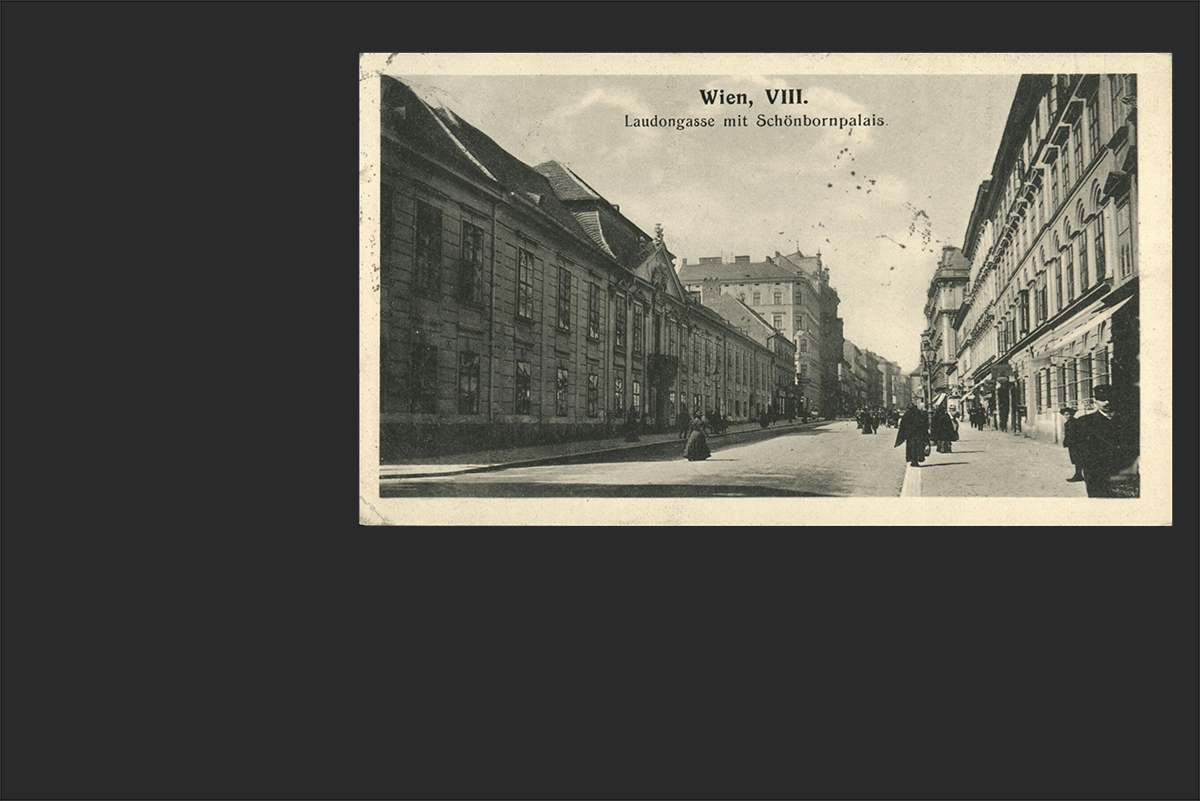 Straßenansicht Wien 