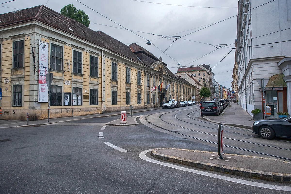 Straßenansicht Wien 