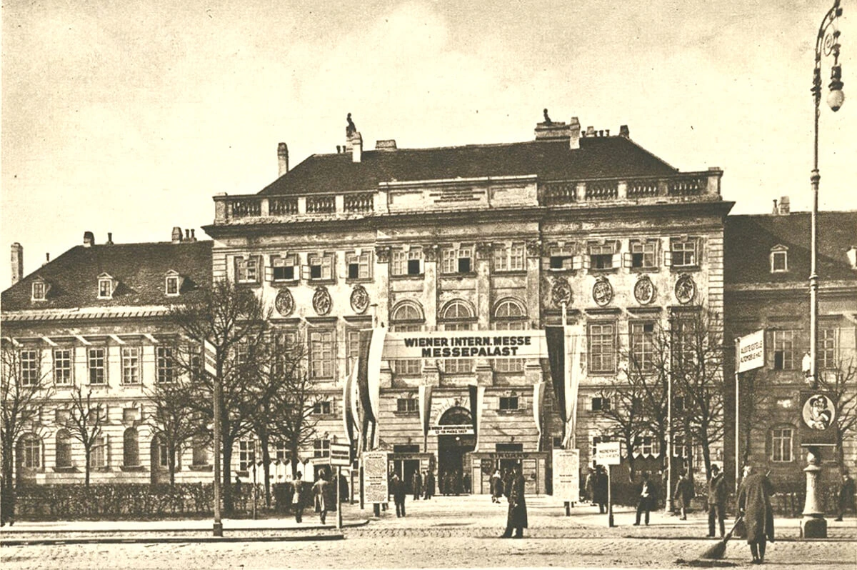 Straßenansicht Wien 