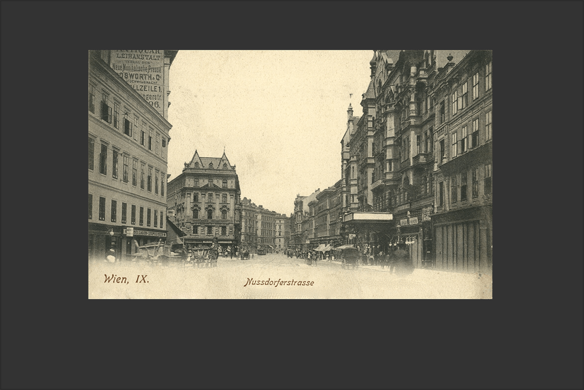 Straßenansicht Wien 