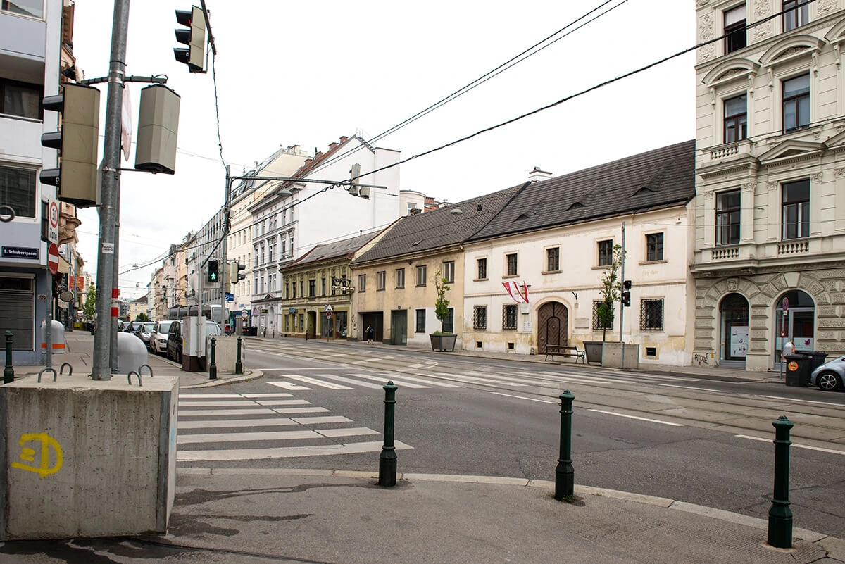 Straßenansicht Wien 