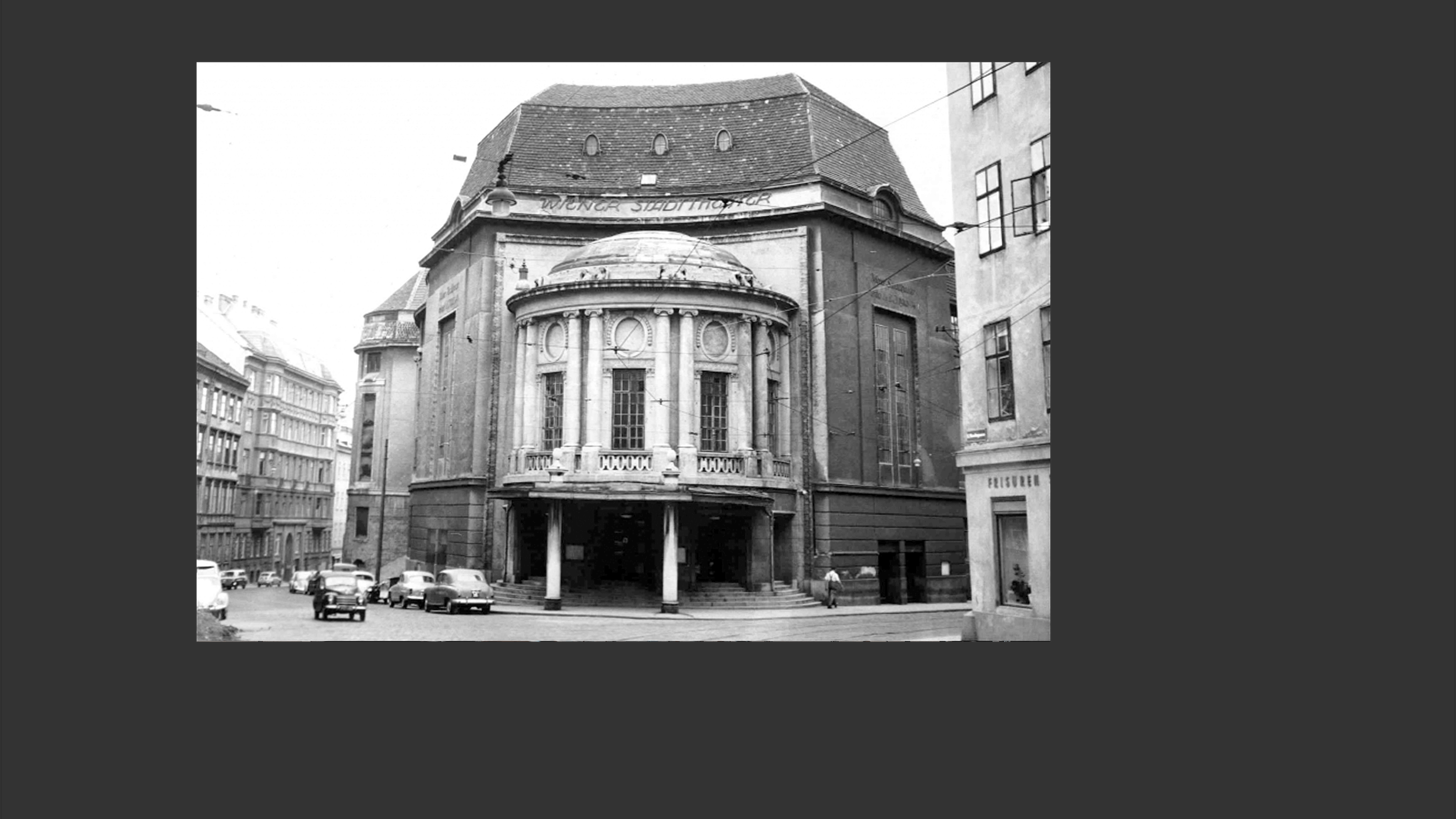 Straßenansicht Wien 