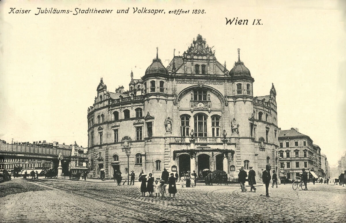 Straßenansicht Wien 